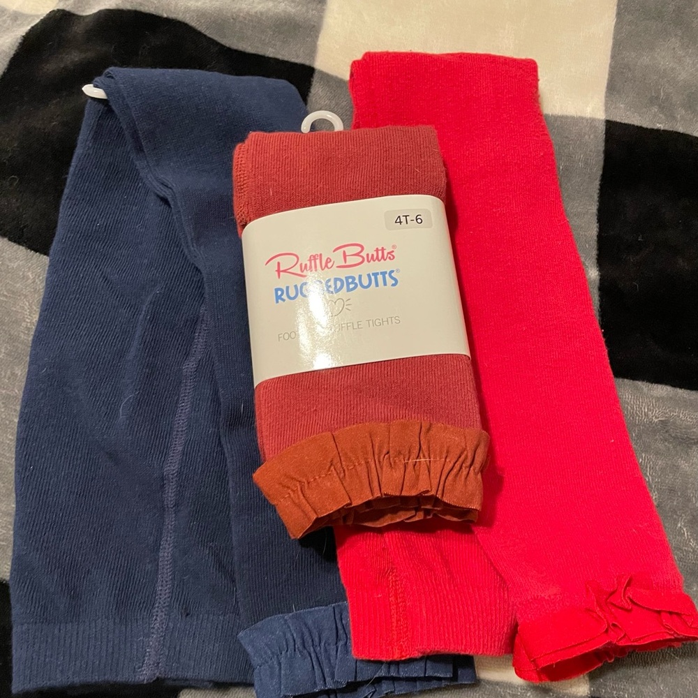 4T-6 Footless Tights for Girls